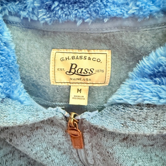 Bass Ladies full zip hoodie sz M - Picture 3 of 4